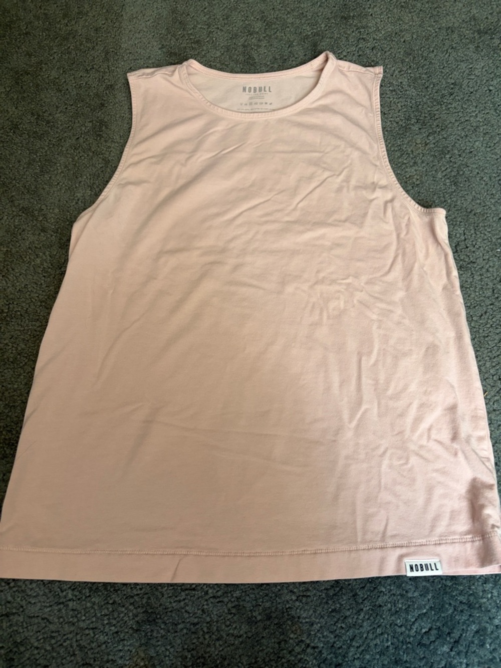 NOBULL Blush Pink Sleeveless Training Tank